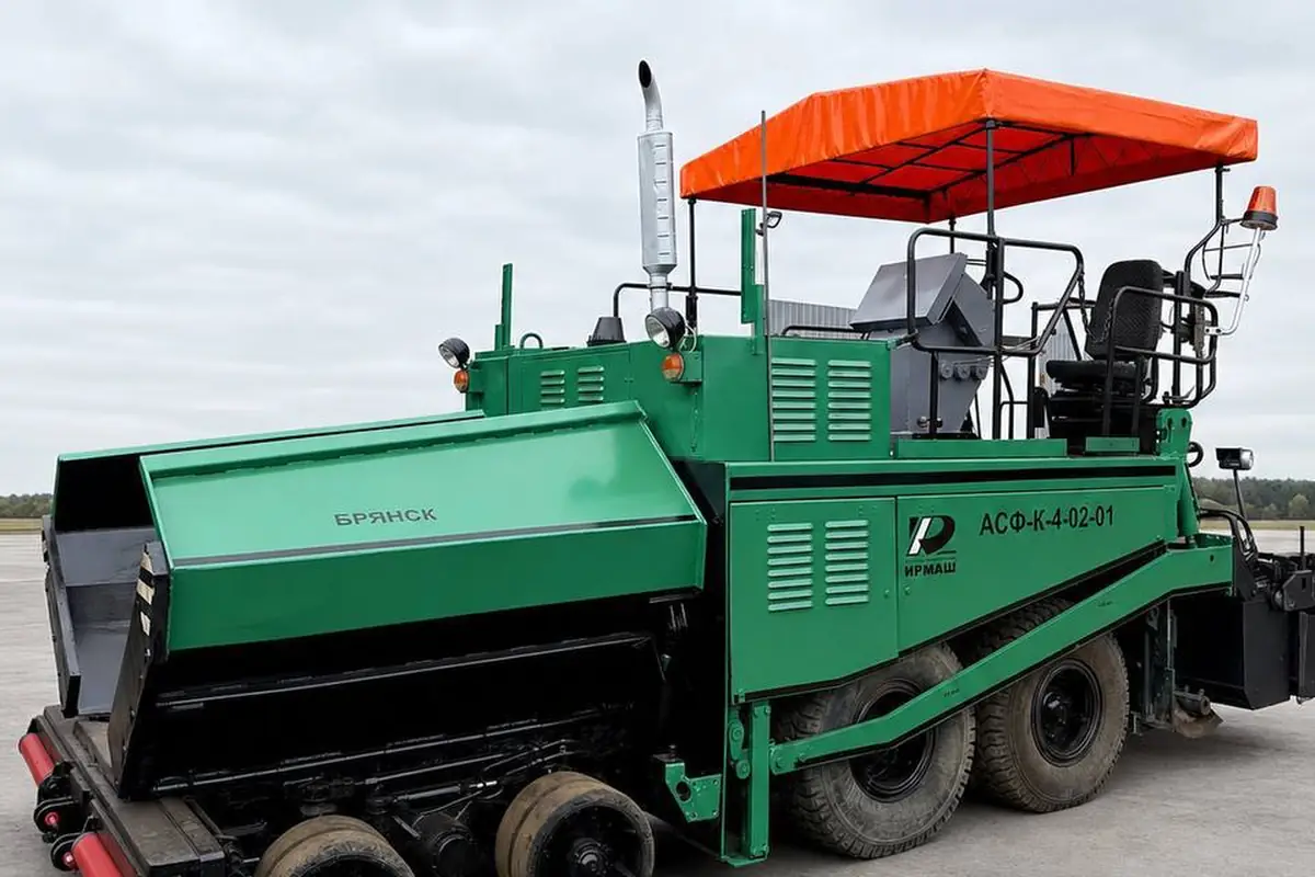 Асфальтоукладчик ИРМАШ АСФ-К-4-02-01